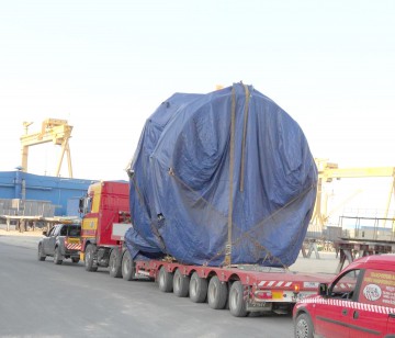 Mai multe transporturi agabaritice vor tranzita Constanţa